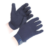 Shires Riding Gloves Newbury Adults Navy