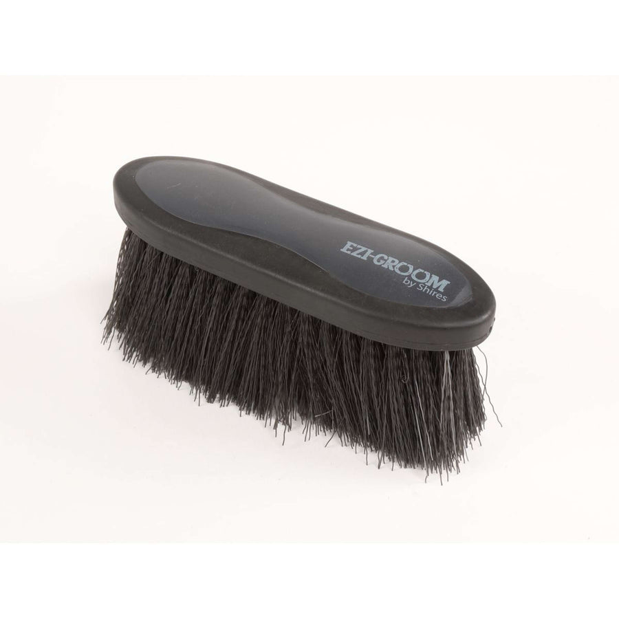 Ezi-groom by Shires Brush Long Bristle Black