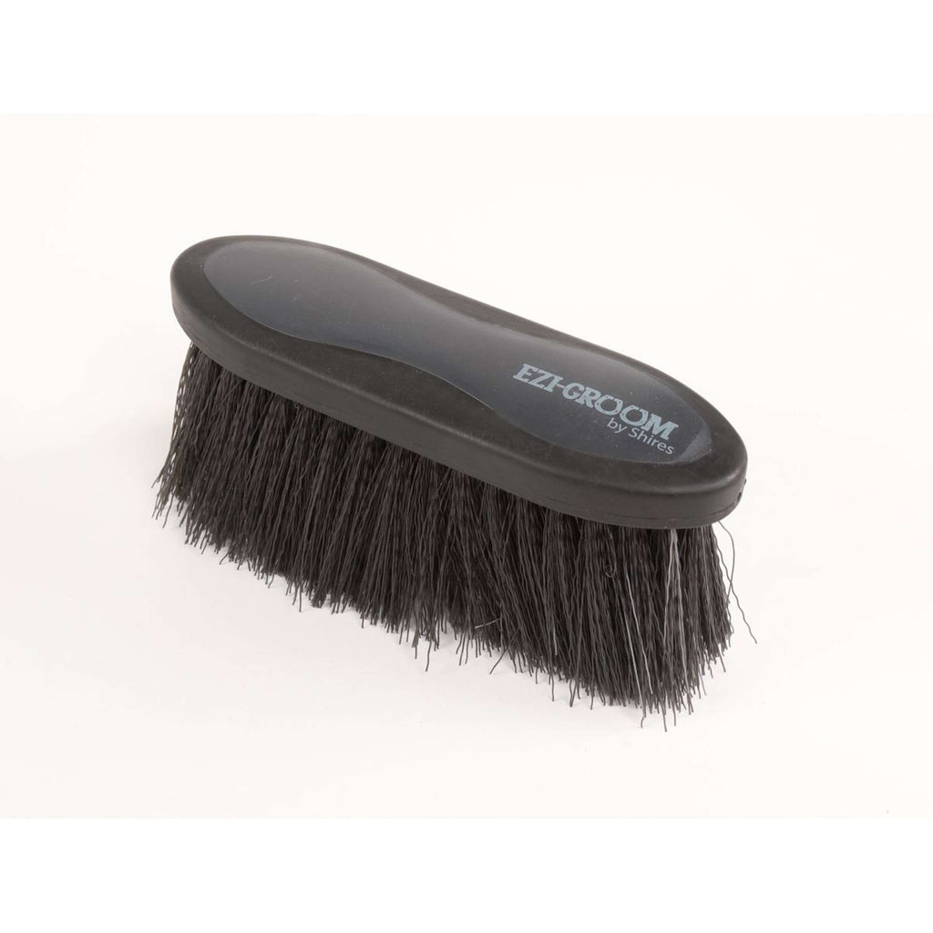 Ezi-groom by Shires Brush Long Bristle Black