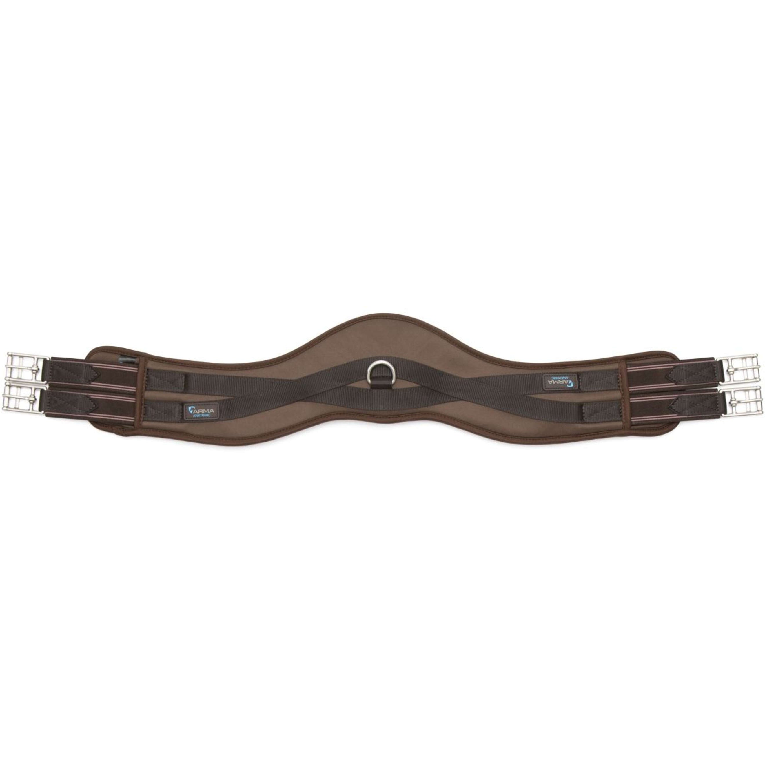 Arma by Shires Girth Memory Foam Anatomic Brown