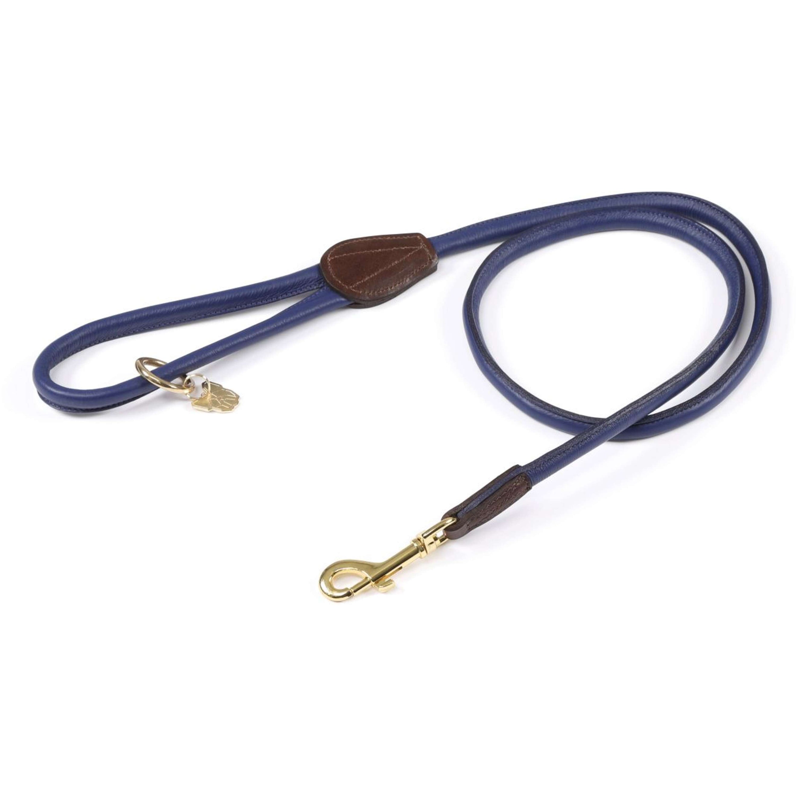 Digby & Fox Dog Leash Rolled Navy