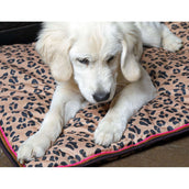 Digby & Fox Dog Bed Waterproof Leopard