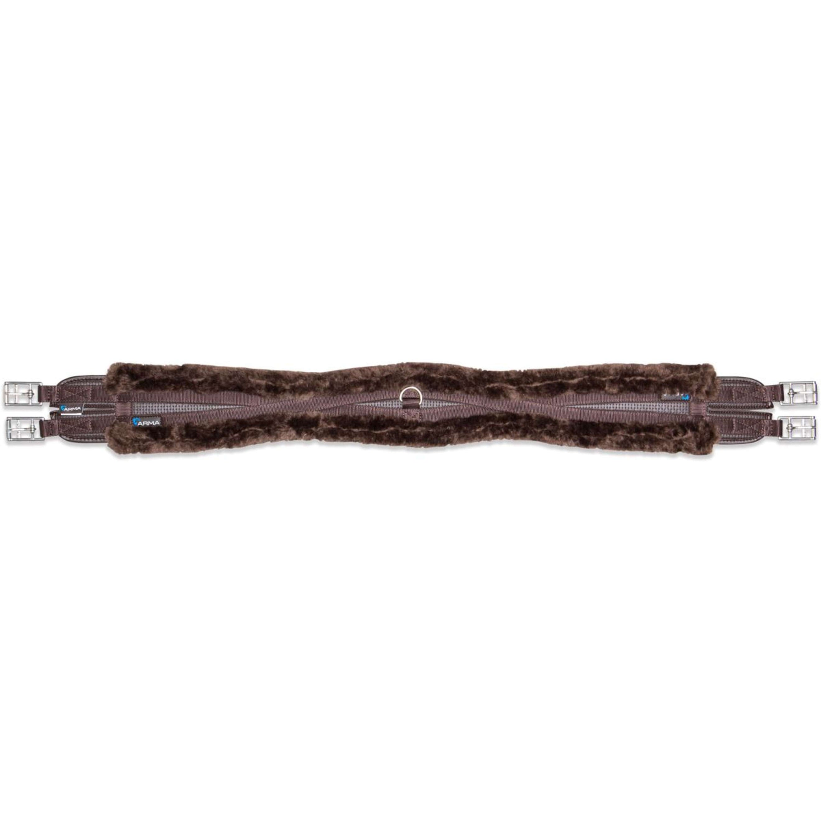 Arma by Shires Girth SupaFleece Contour Brown