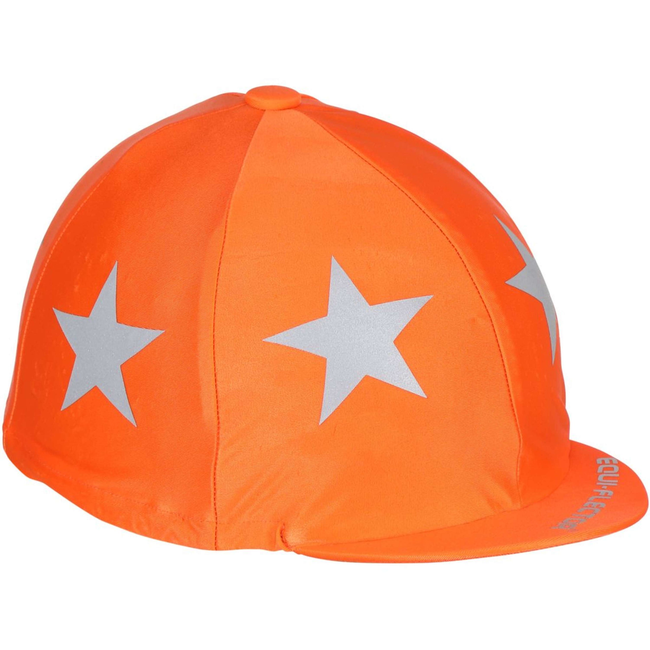 Equi-Flector Helmet Cover Team Orange