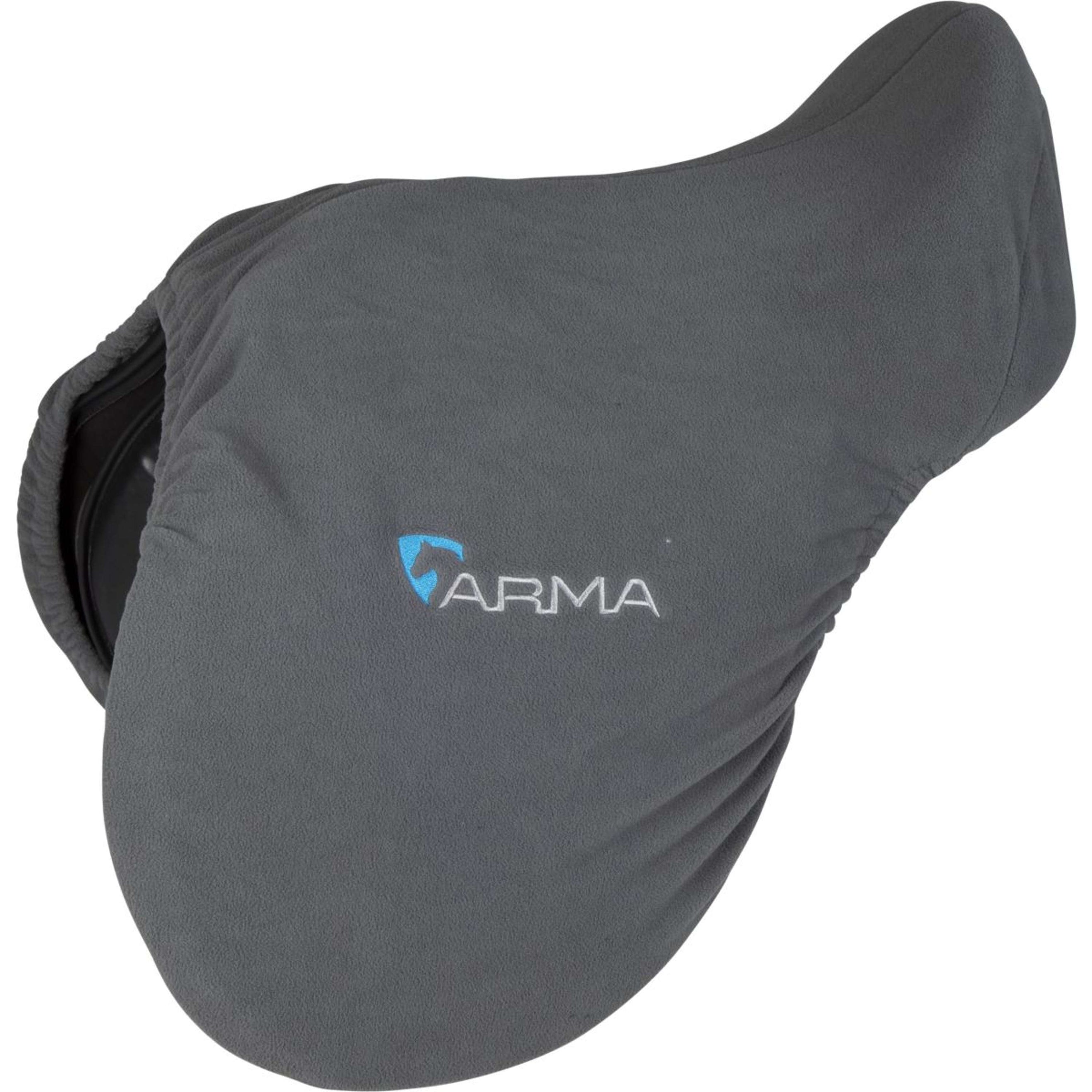 Arma by Shires Saddle Cover Fleece Grey