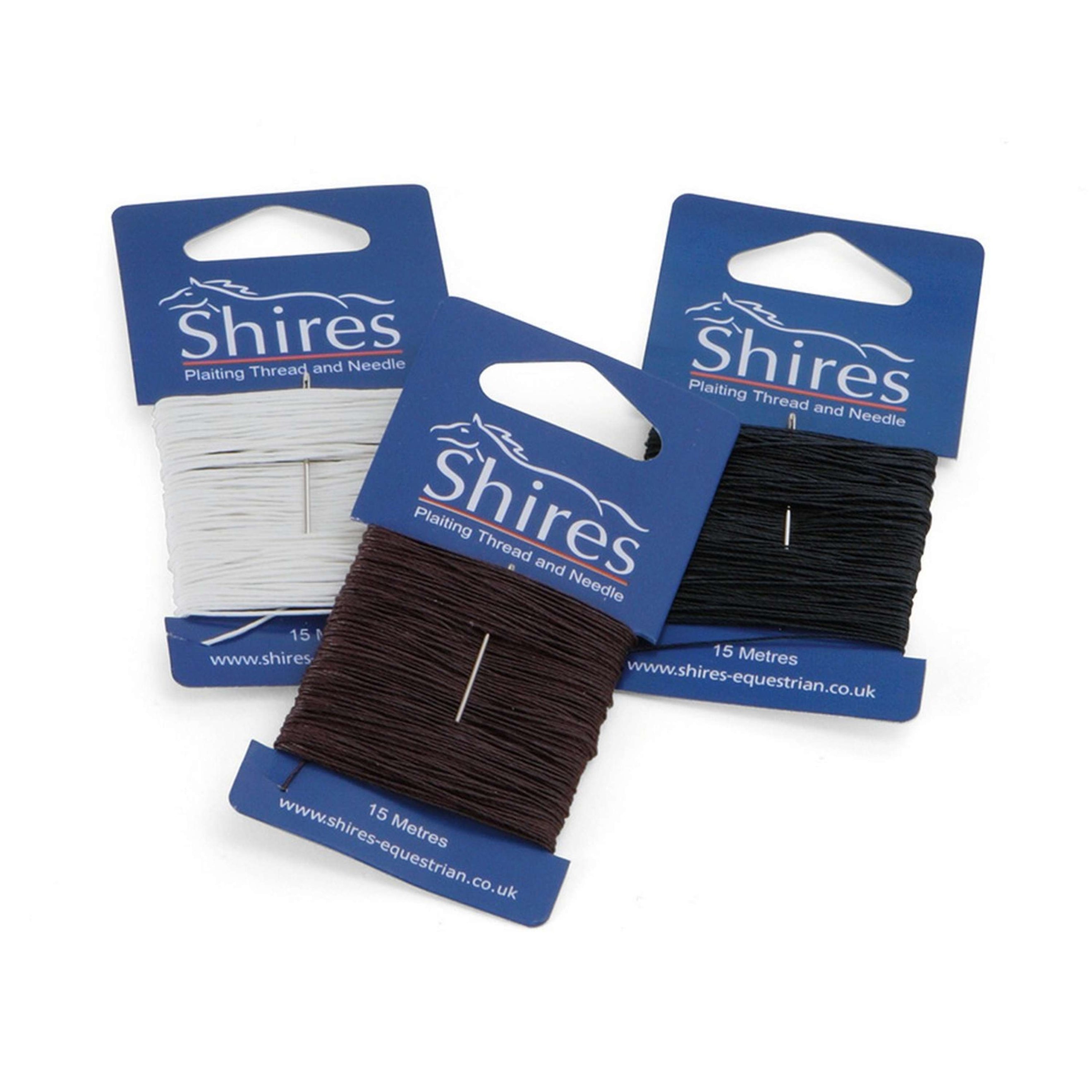 Shires Plaiting Yarn Black