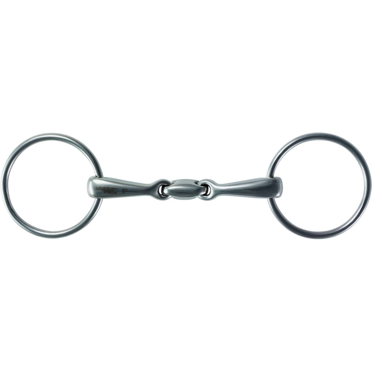 Stübben Easy Control Loose Ring Snaffle Double RVS