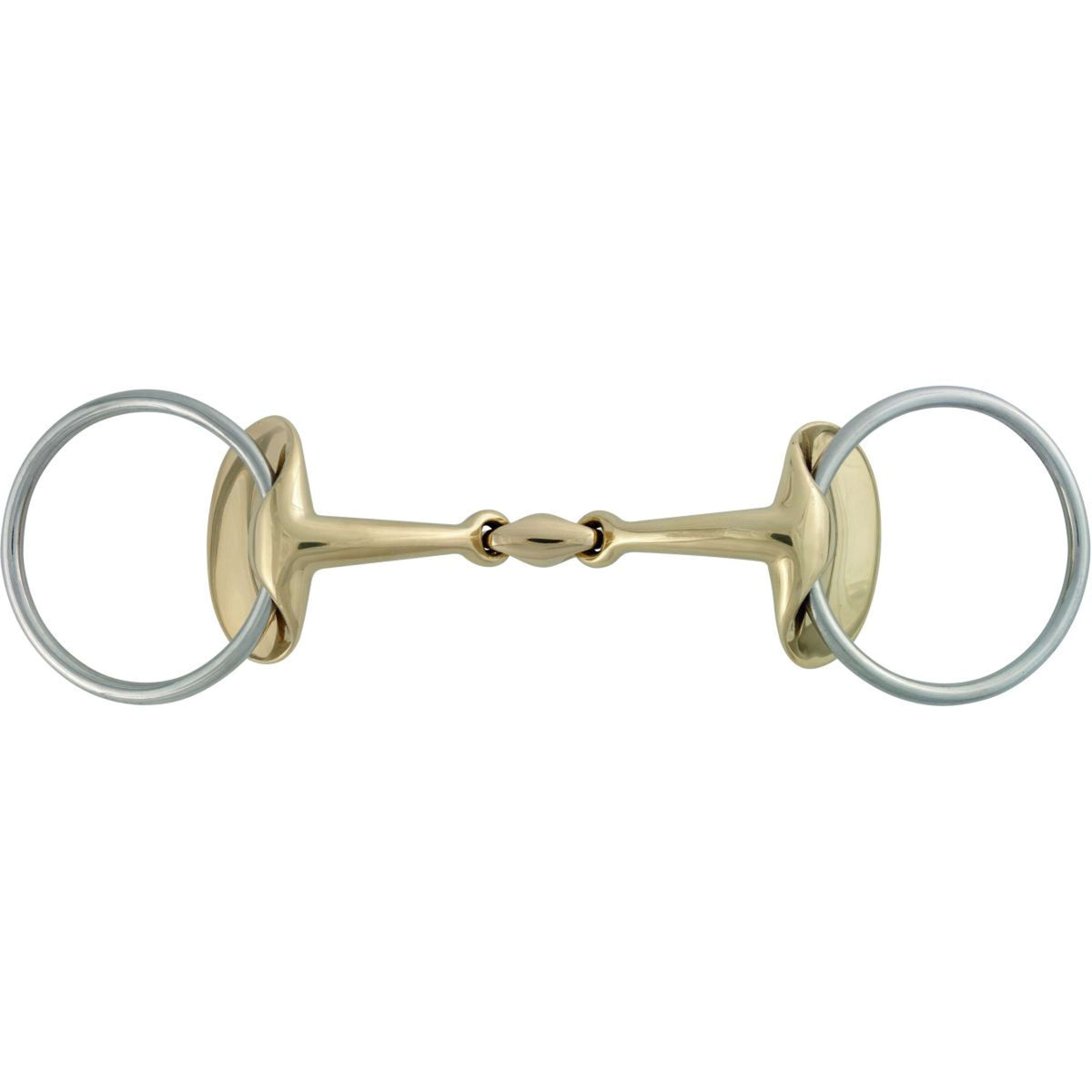 Stübben Golden Wings Double Broken Snaffle Sweet Iron