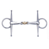 Stübben Full Cheeck Snaffle 2 in 1 Stainless Steel RVS