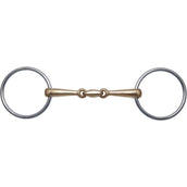 Stübben Sweet Copper Loose Ring Snaffle Double 16mm Sweet Iron