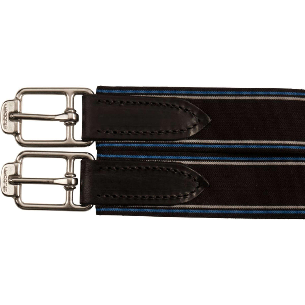 Stübben Girth Contour with Stud Guard Black