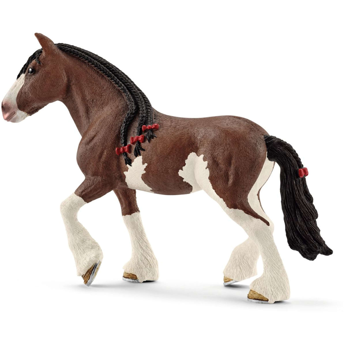 Schleich Figurine Farm World Clydesdale Mare Brown