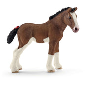 Schleich Figurine Farm World Clydesdale Foal Brown