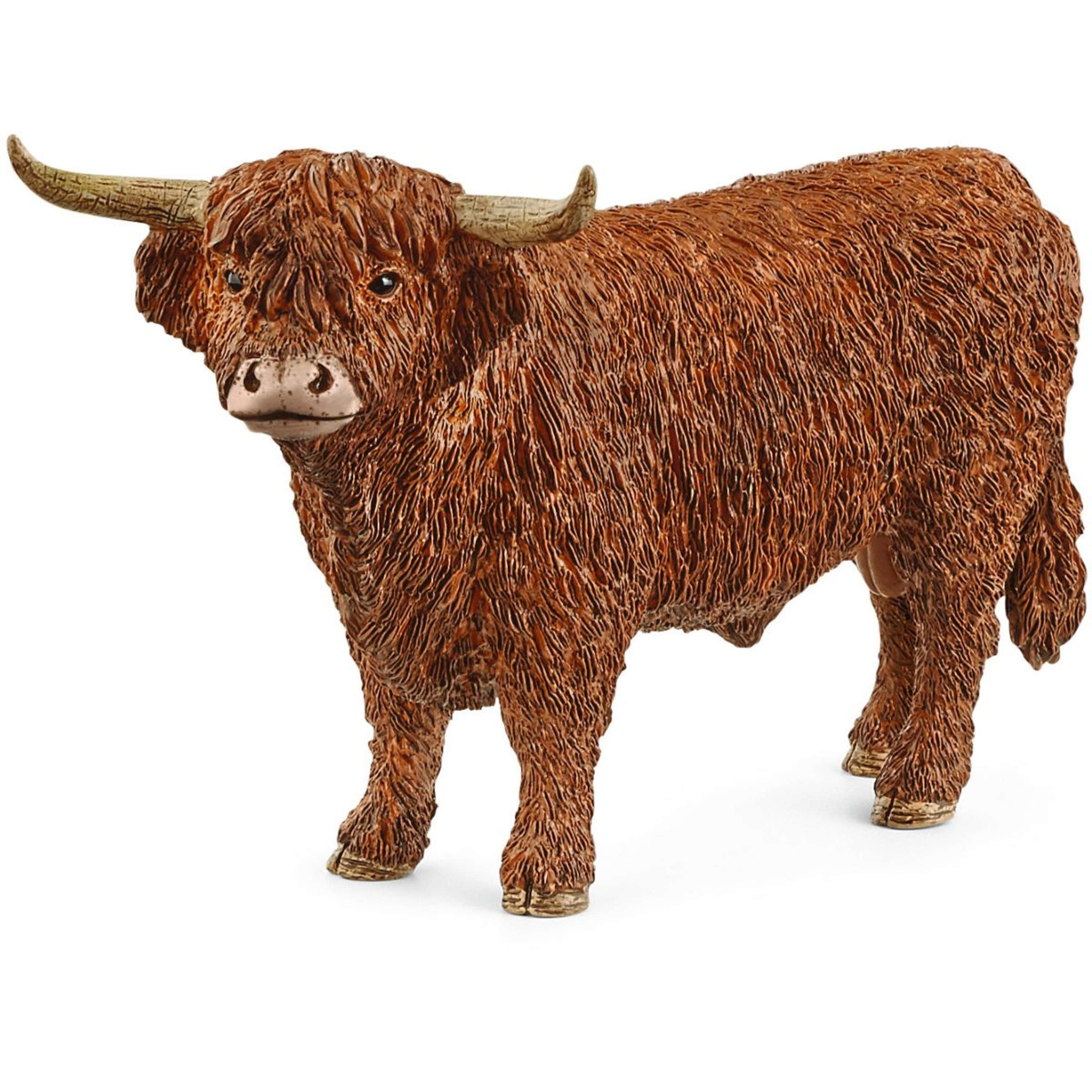 Schleich Figurine Farm World Highland Bull Brown