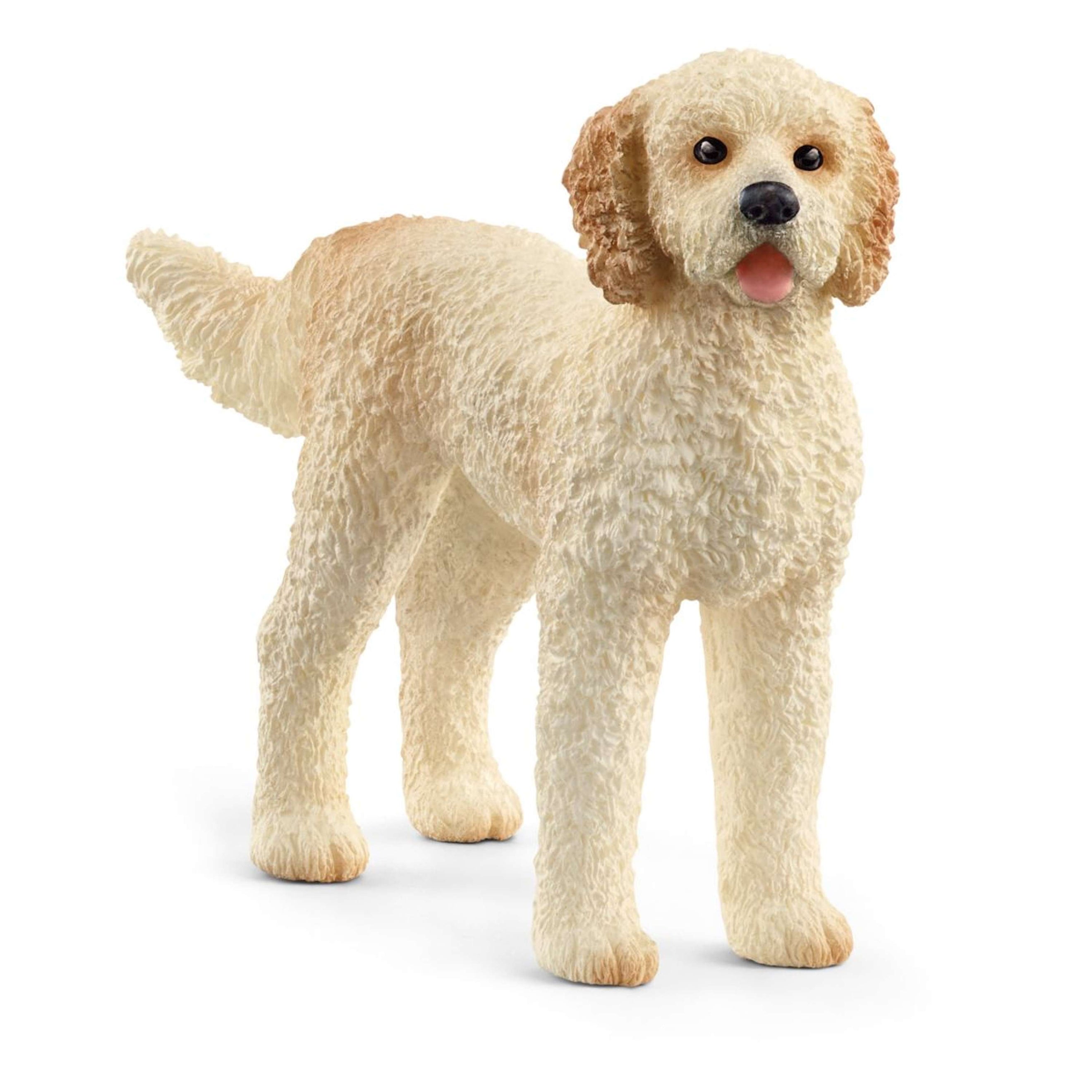 Schleich Figurine Farm World Goldendoodle Beige