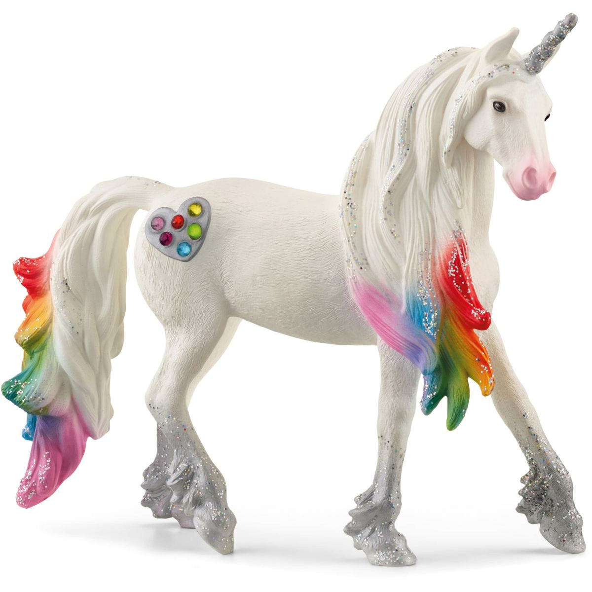 Schleich Figurine Bayala Rainbow Love Unicorn Stallion Rainbow