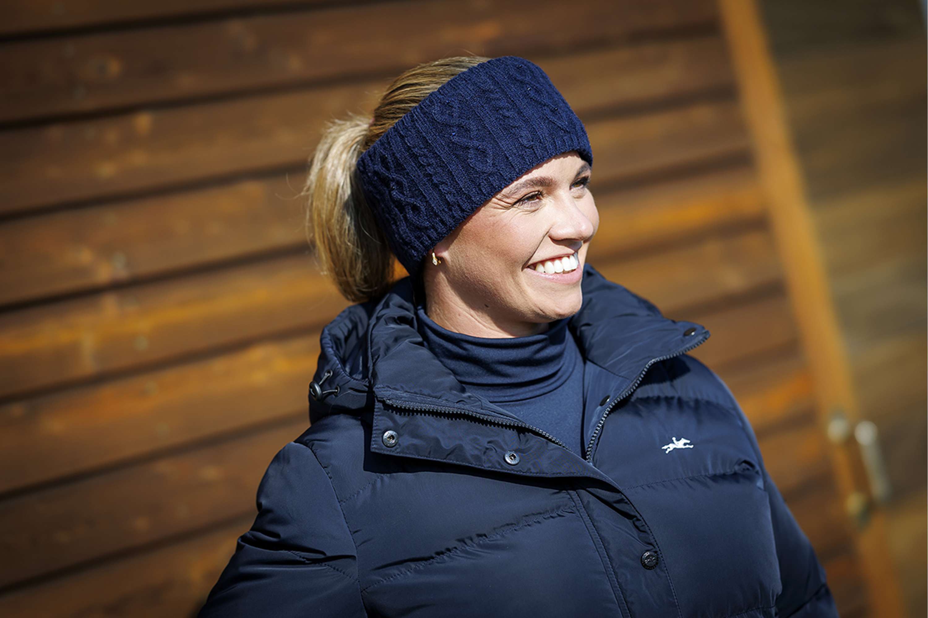 Schockemöhle Headband Braided Dark Navy