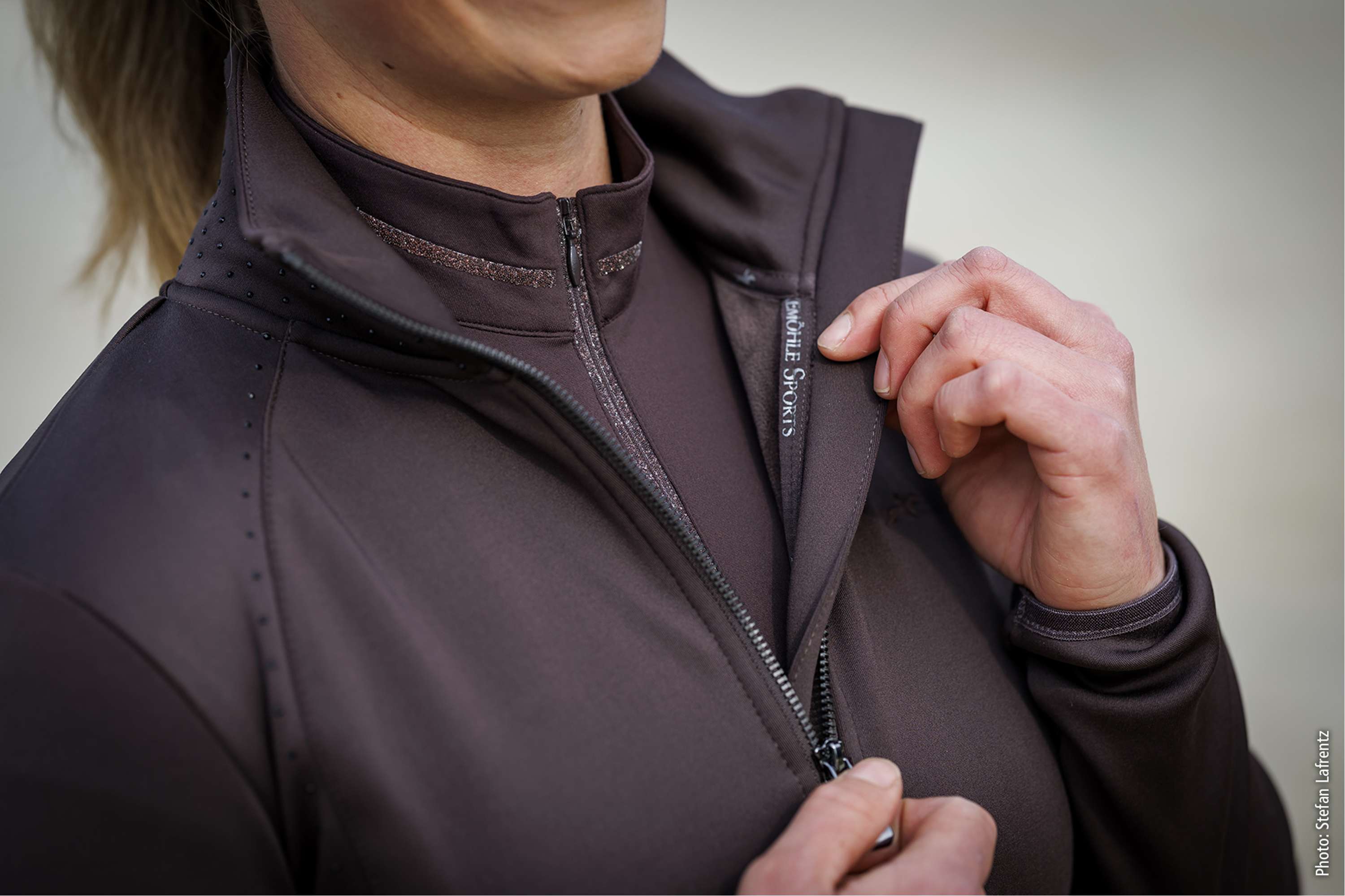 Schockemöhle Zip-Hoodie SPSophie Mocca
