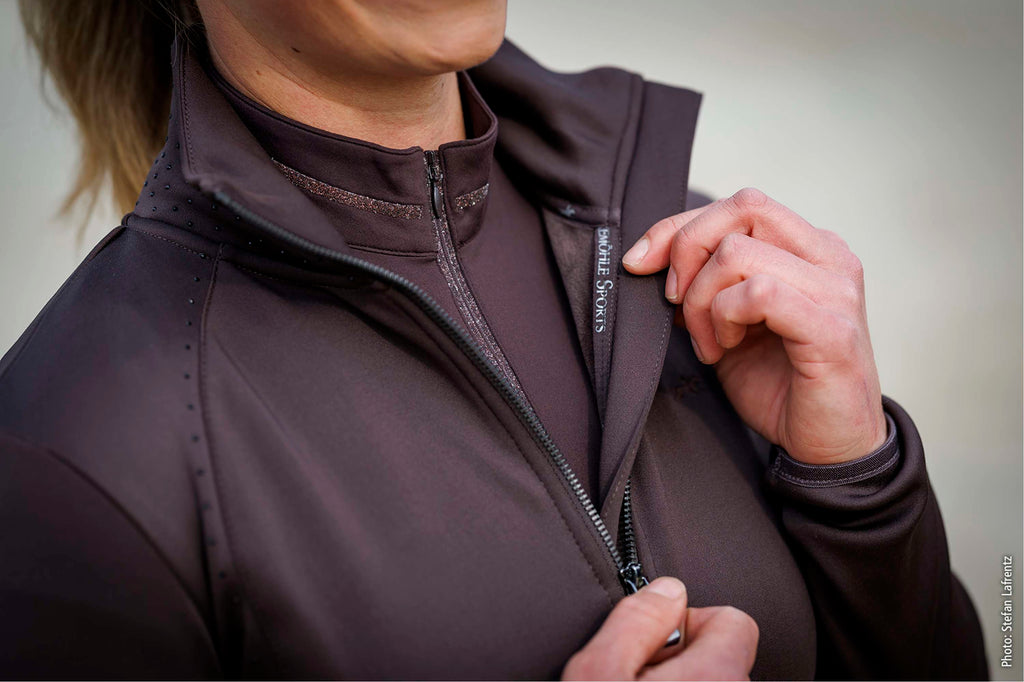 Schockemöhle Zip-Hoodie SPSophie Mocca