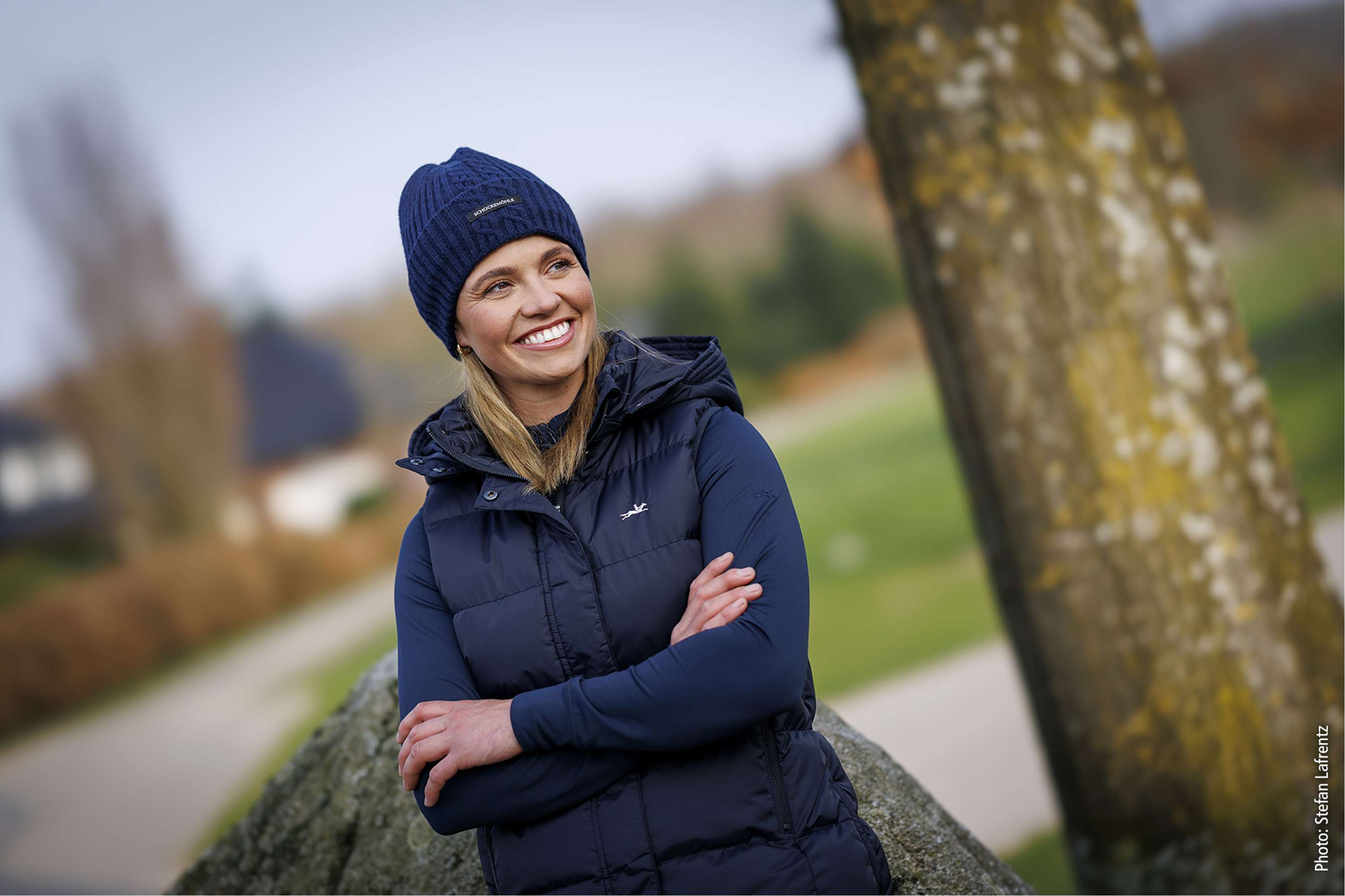Schockemöhle Long Bodywarmer SPTilly Dark Navy