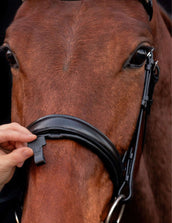 Schockemöhle Bridle Malaga Black/Grey/Silver