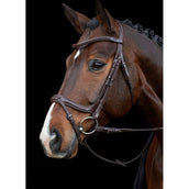 Schockemöhle Bridle Ancona Select Espresso/Silver