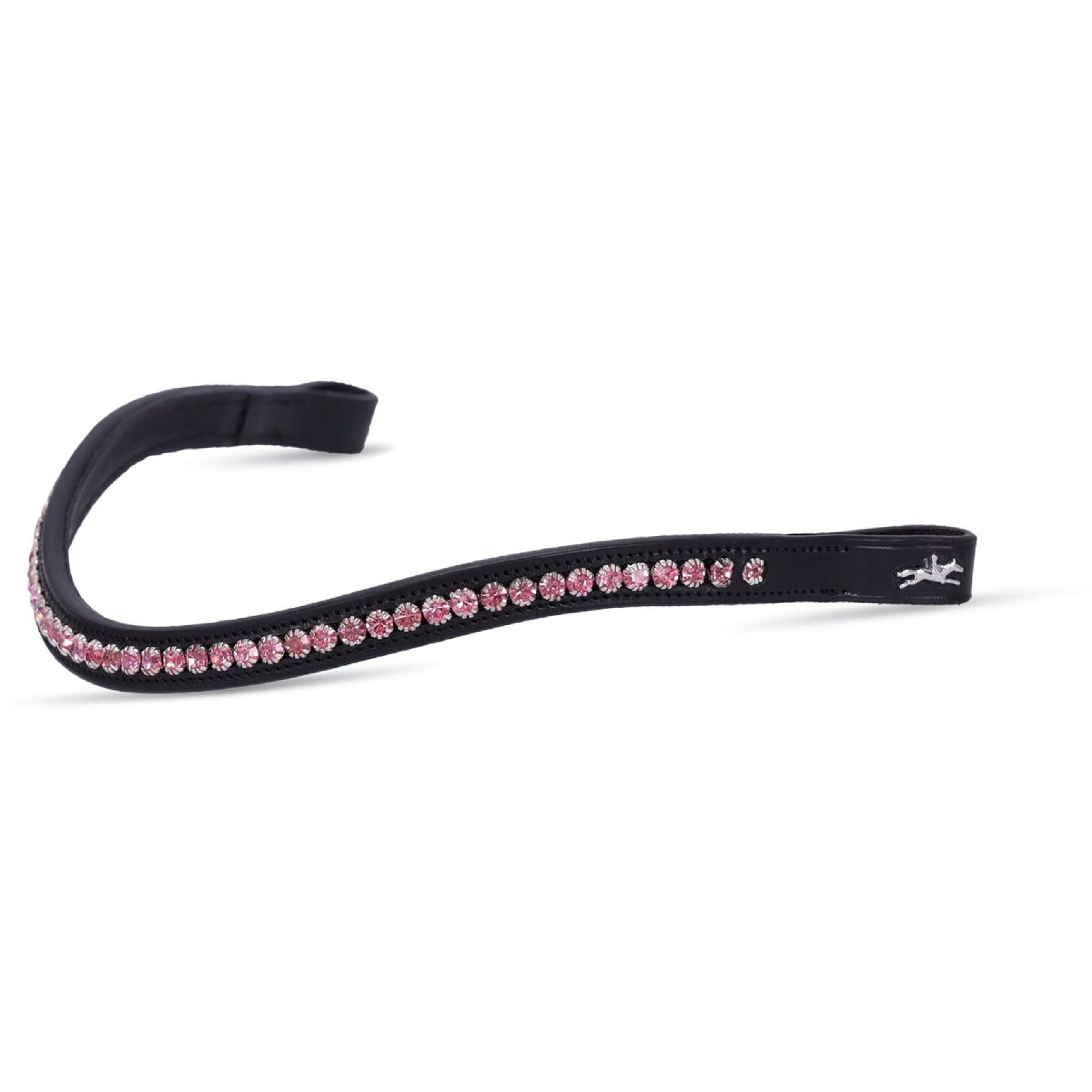 Schockemöhle Browband Diamond Select Black/Light pink