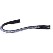 Schockemöhle Browband Siena Black/Light Blue