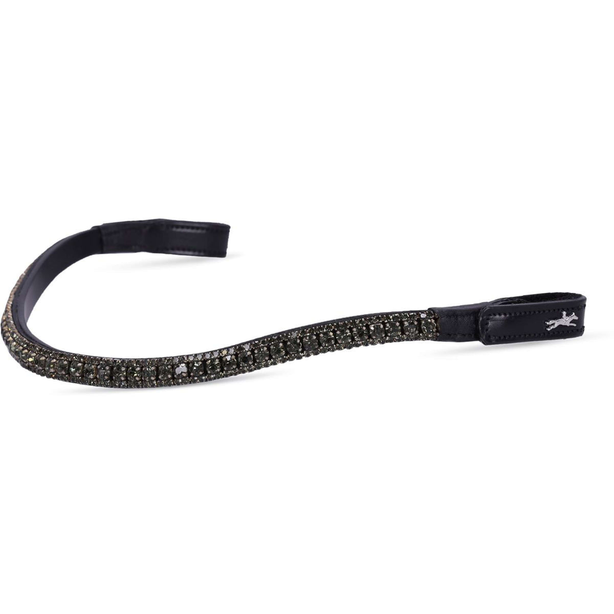 Schockemöhle Browband Malaga Black/Grey