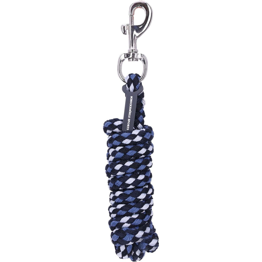 Schockemöhle Lead Rope SP Soft Style with Carabiner Dark Navy/Ink/Silver