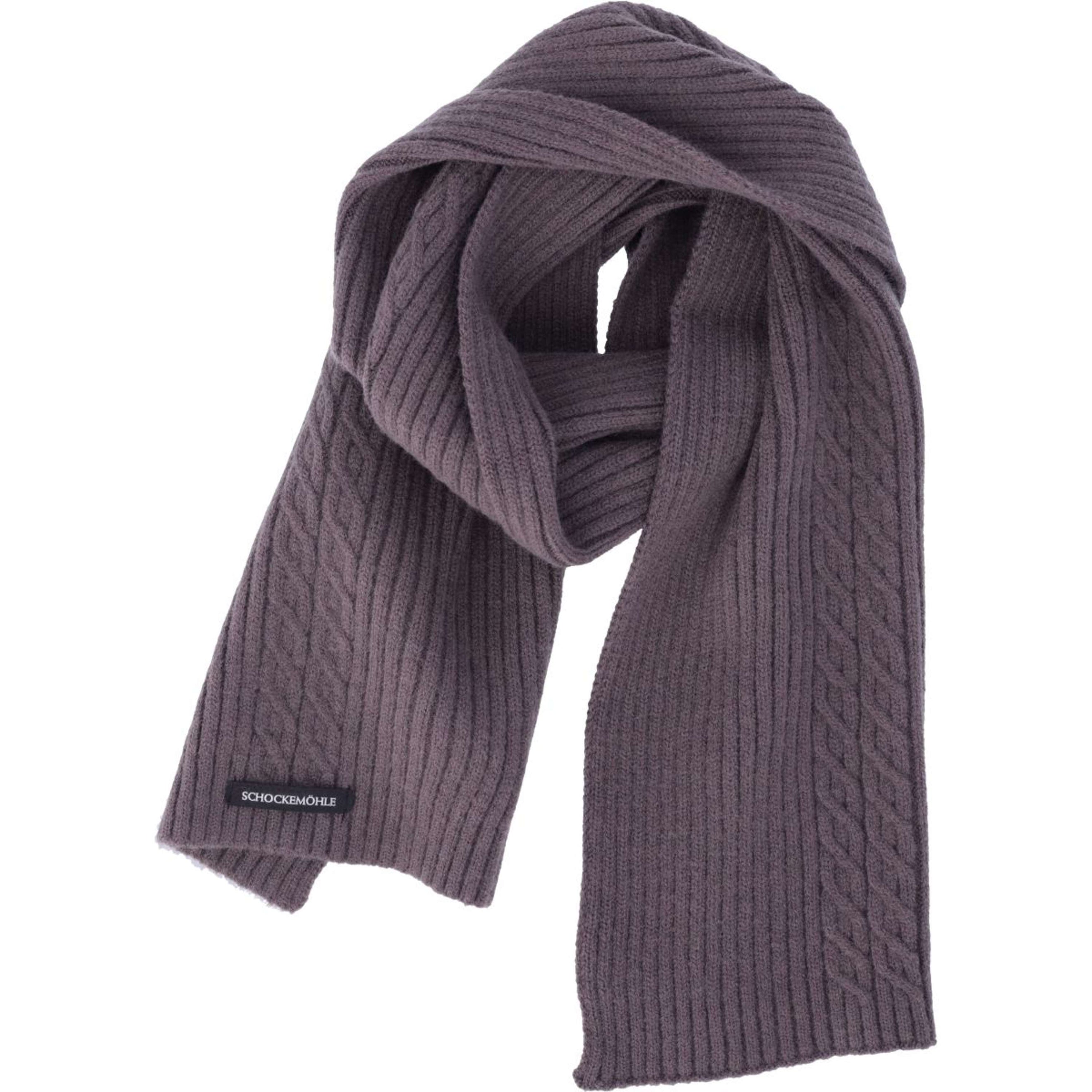 Schockemöhle Scarf Braided Style Dusty Chocolate Schockemöhle Scarf Braided Style Dusty Chocolate