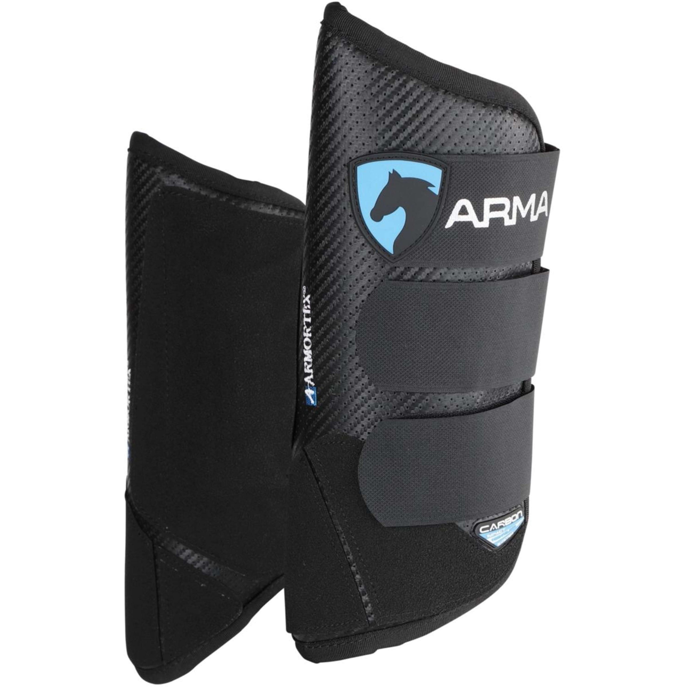 Arma by Shires Leg protection Carbon XC Hind Black