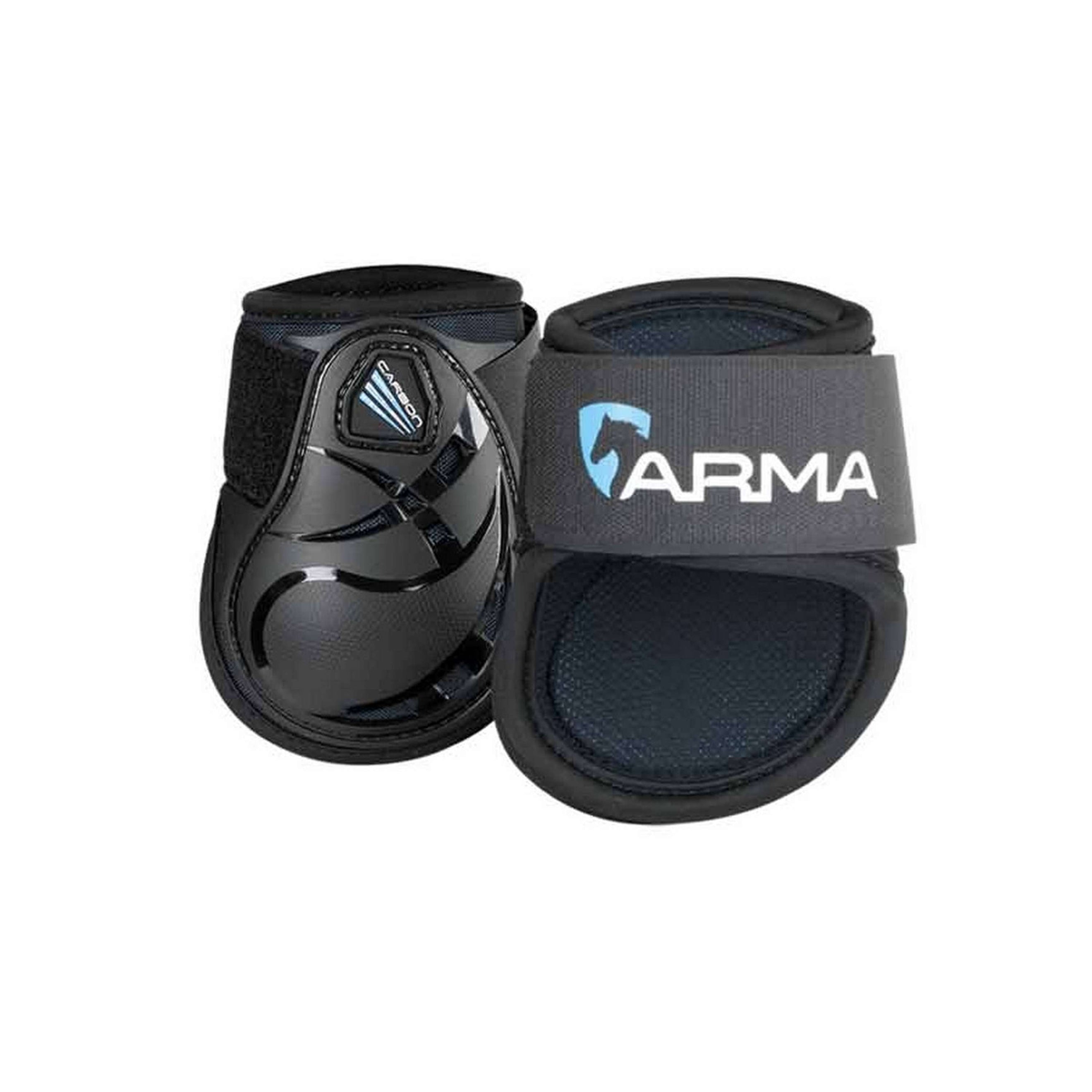 Arma by Shires Fetlock Boots Carbon Black Black Arma by Shires Fetlock Boots Carbon Black Black
