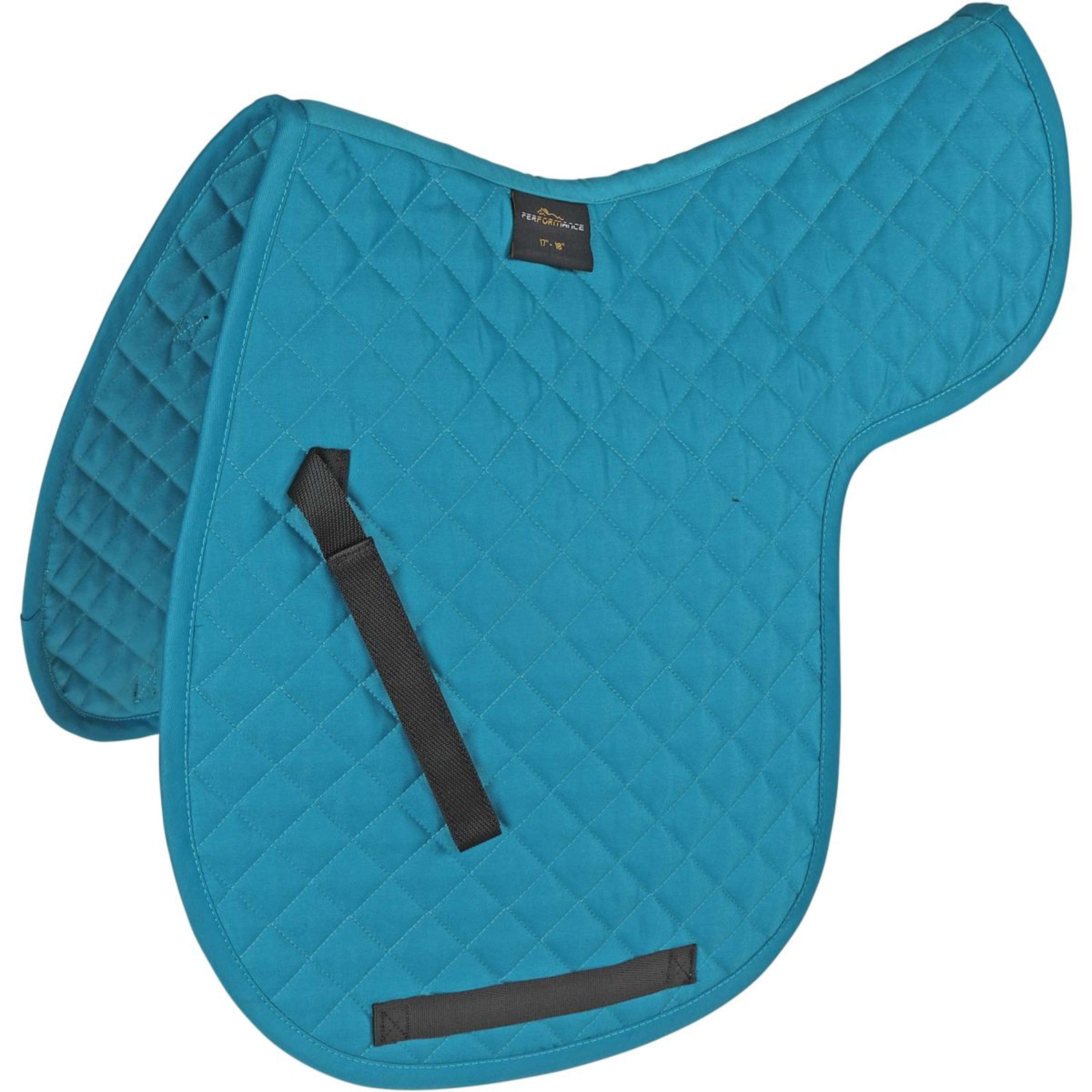 Performance by Shires Saddlepad Lite Saddle Shaped Ocean Blue