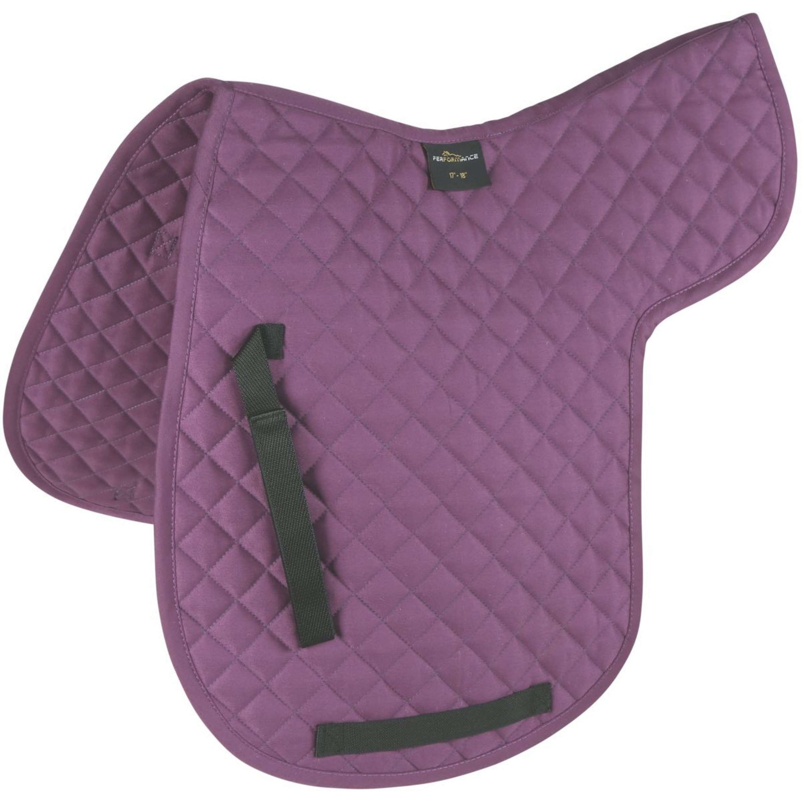 Performance Saddlepad Lite Saddle Shaped Plum