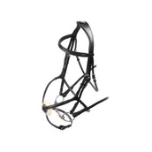 Velociti Bridle Rapida Mexican Noseband Black