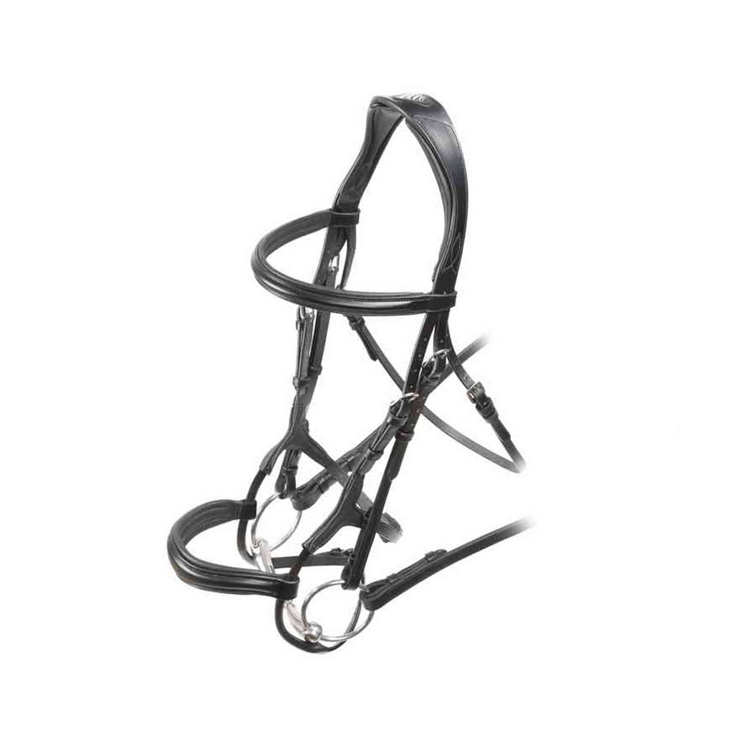 Velociti Bridle Rapida Rolled Padded Black