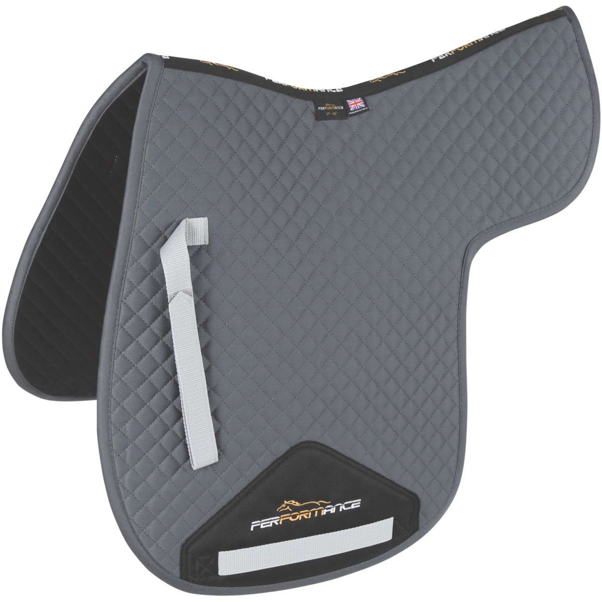 Performance Saddlepad Numnah Grey