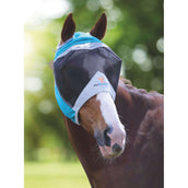 Shires Fly Mask Fine Mesh with Ear Hole Teal