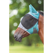 Shires Fly Mask Deluxe with Ears Green