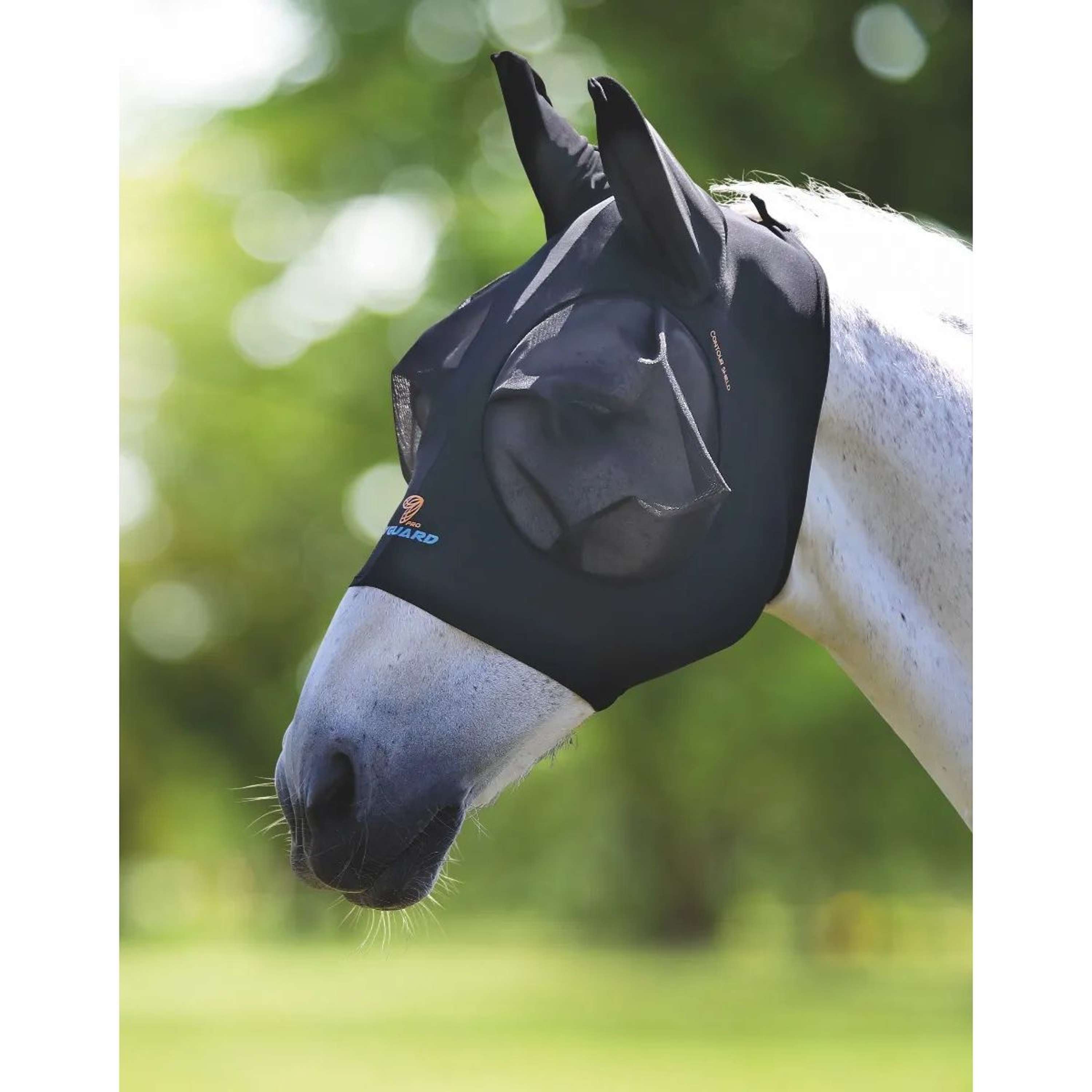 Shires Fly Mask Stretch Jet Black