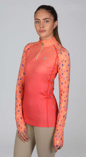 Aubrion Shirt Hyde Park XC Orange Spot