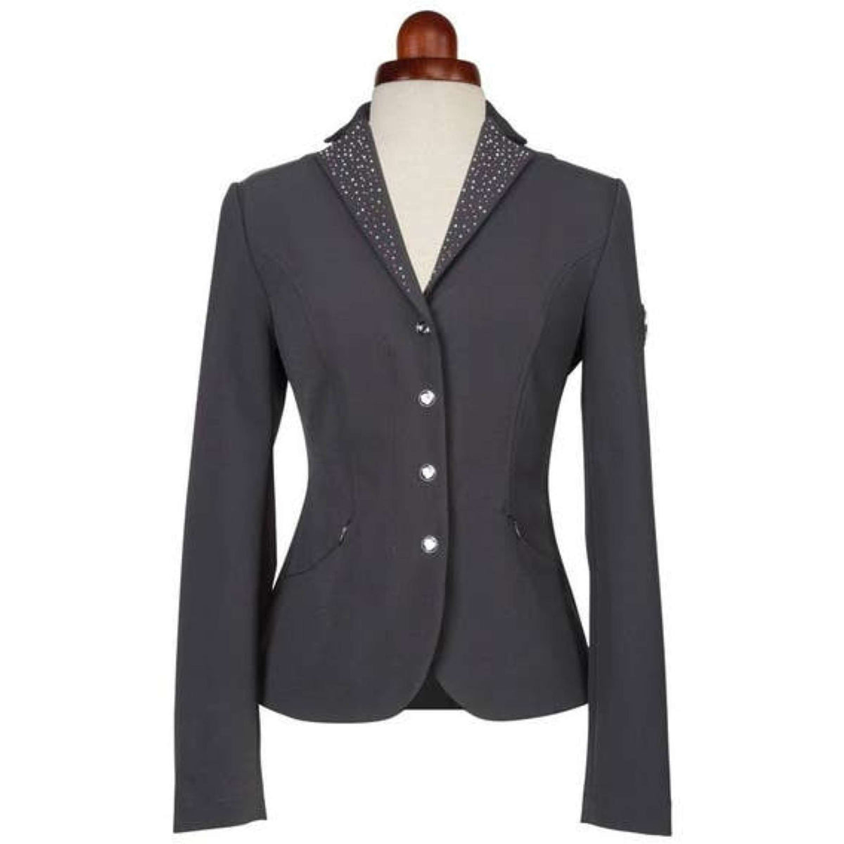 Aubrion by Shires Riders Jacket Park Royal Black