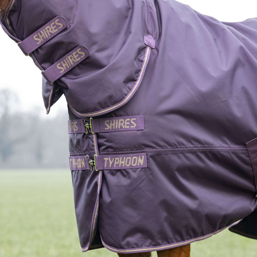 Tempest by Shires Winter Rug Turnout Typhoon 100g Black Cherry