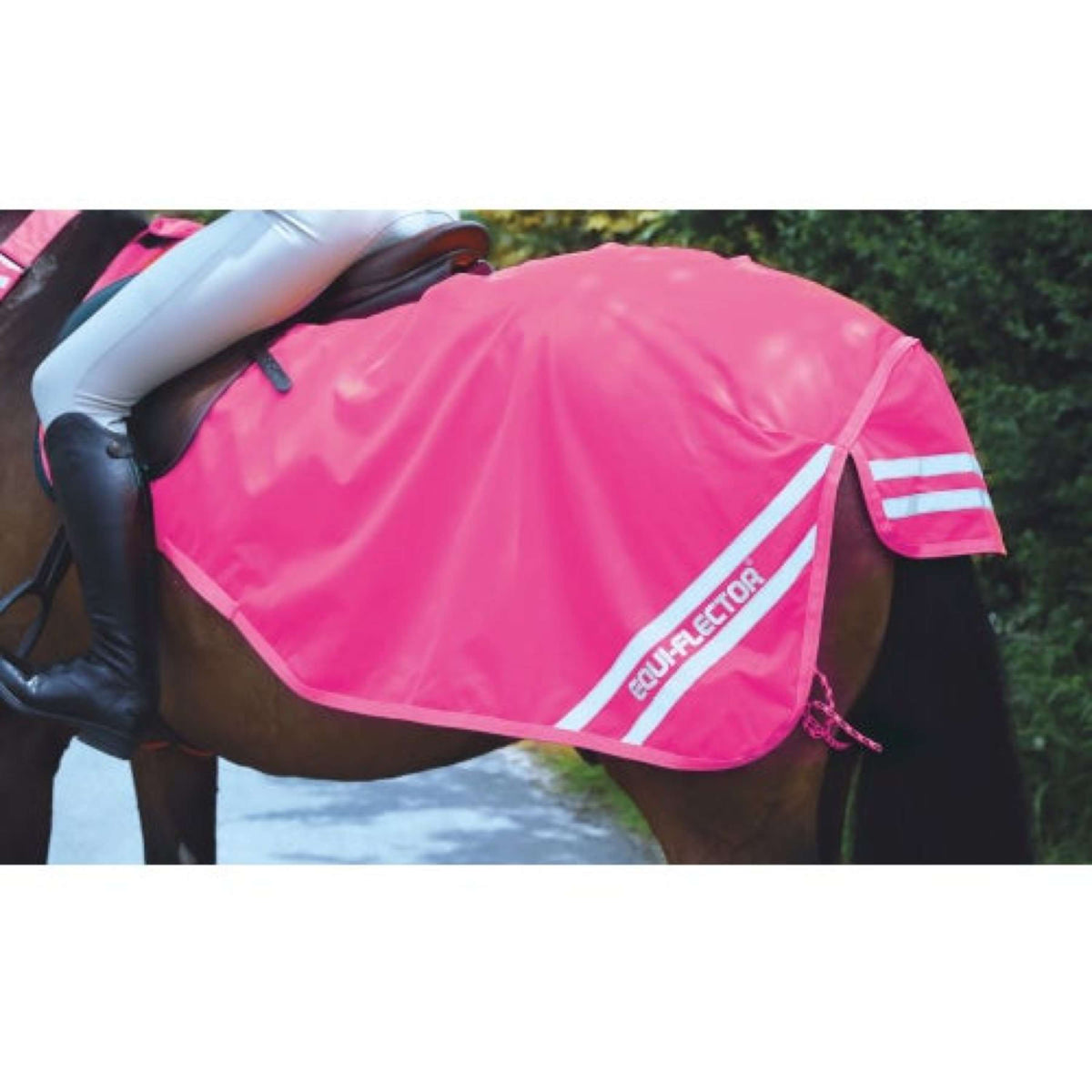 Equi-Flector Exercise Rug Waterproof Reflective Pink