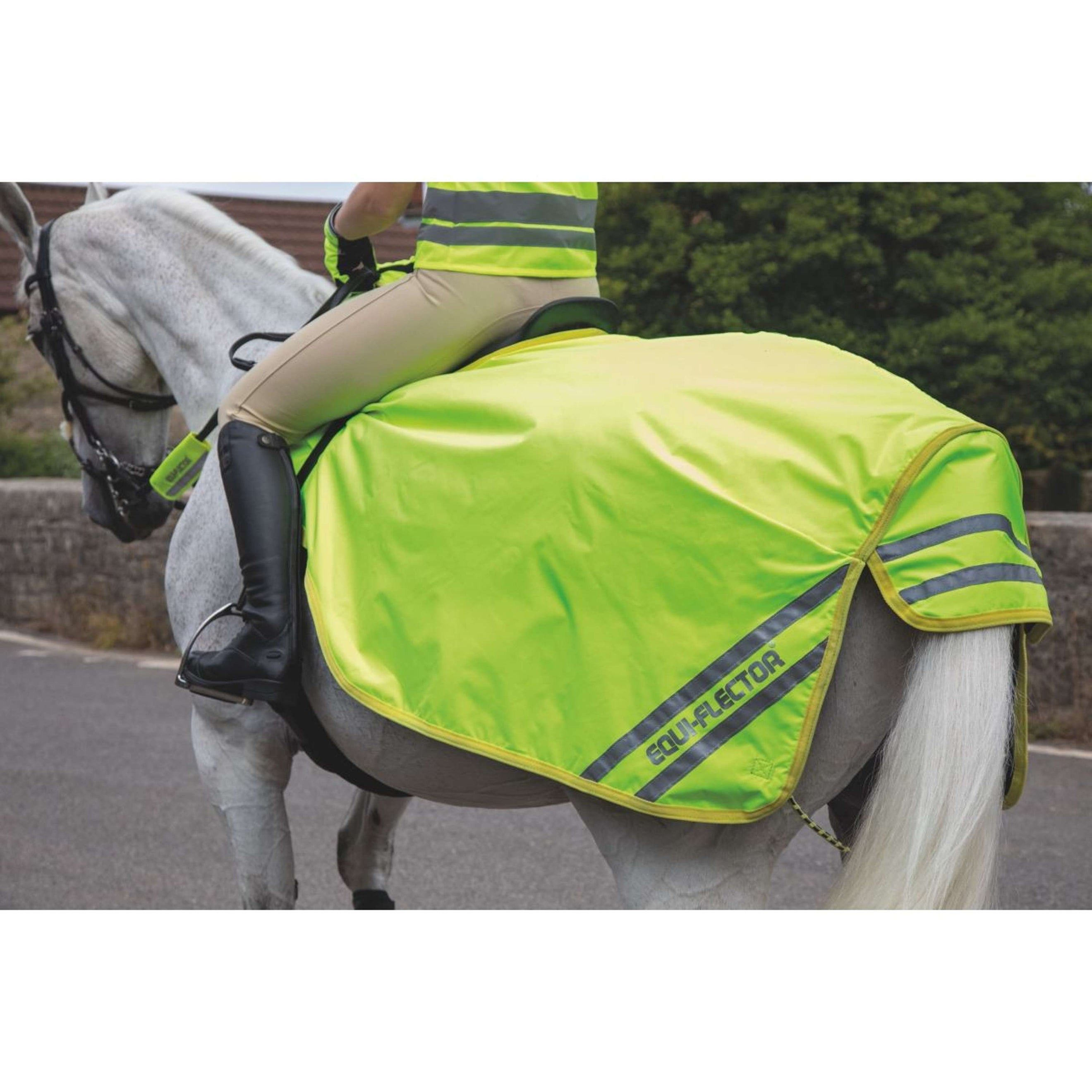 Equi-Flector Exercise Rug Waterproof Reflective Yellow