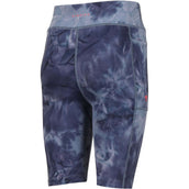 Aubrion by Shires Shorts Non-Stop Young Rider Navy Tie Dye