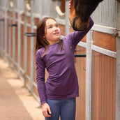 Aubrion Shirt Balance Young Rider Purple