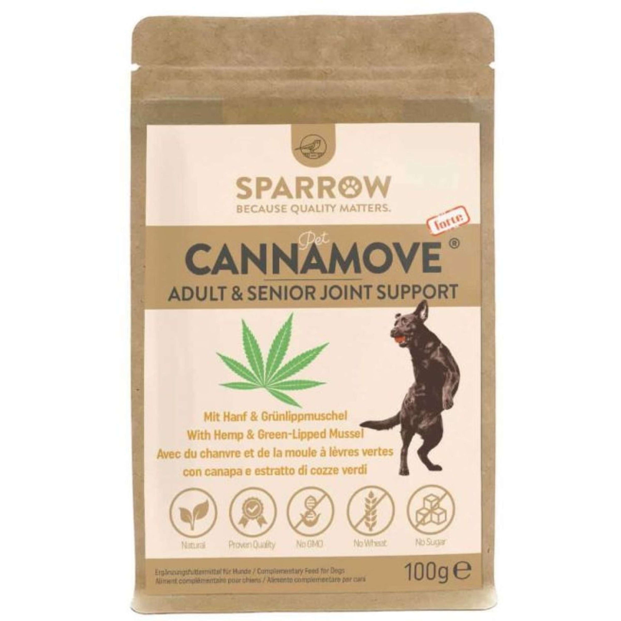 Sparrow Pet CannaMove Forte Herb Mix