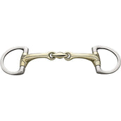 Sprenger Eggbut Snaffle Dynamic RS Bradoon 14mm Double Jointed